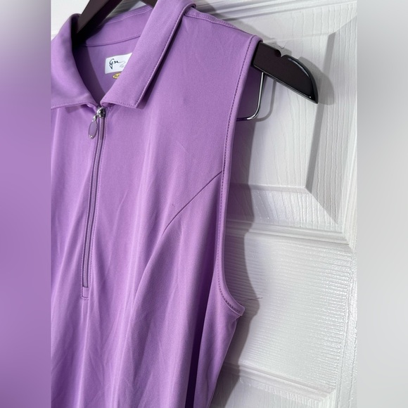 Greg Norman Sleeveless Golf Dress Purple Size Large NWT Women’s Golfwear - Picture 4 of 13